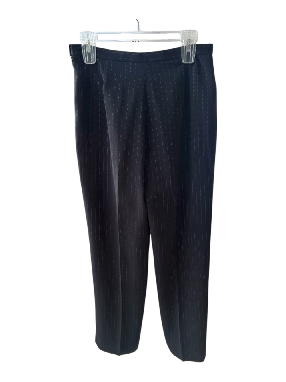 Kasper Black and White Striped Dress Pants-Size 6